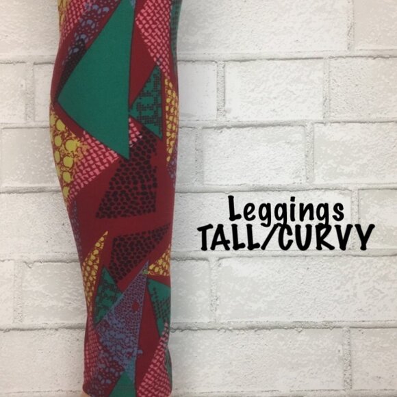 LuLaRoe Pants - LuLaRoe Tall & Curvy Leggings NWT